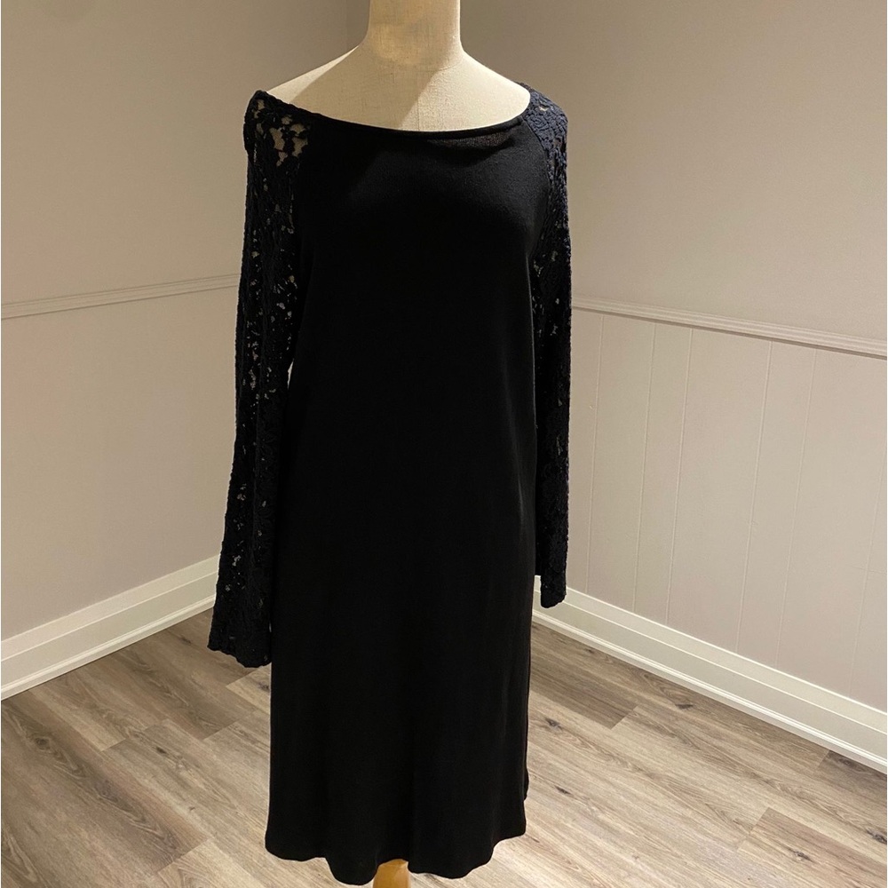 Black lace French Connection dress